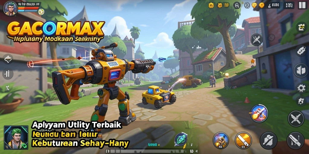 Tampilan antarmuka GACORMAX yang user-friendly dan fungsional.