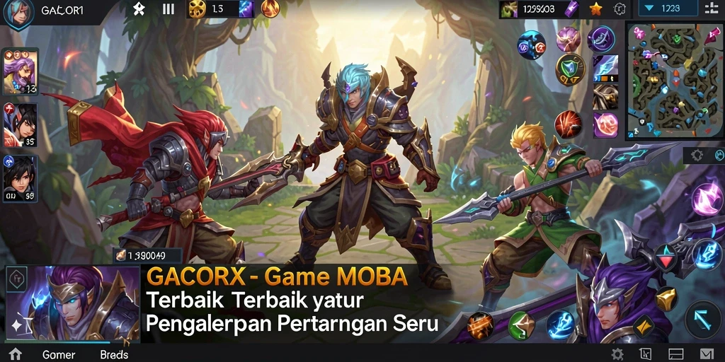 Gameplay seru di GACORX dengan karakter unik dan strategi mendebarkan.