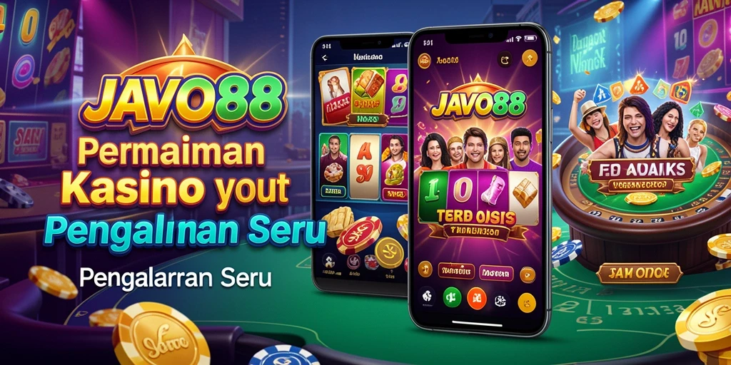 Tampilan menarik dari gameplay JAVO88 yang penuh aksi Kasino.