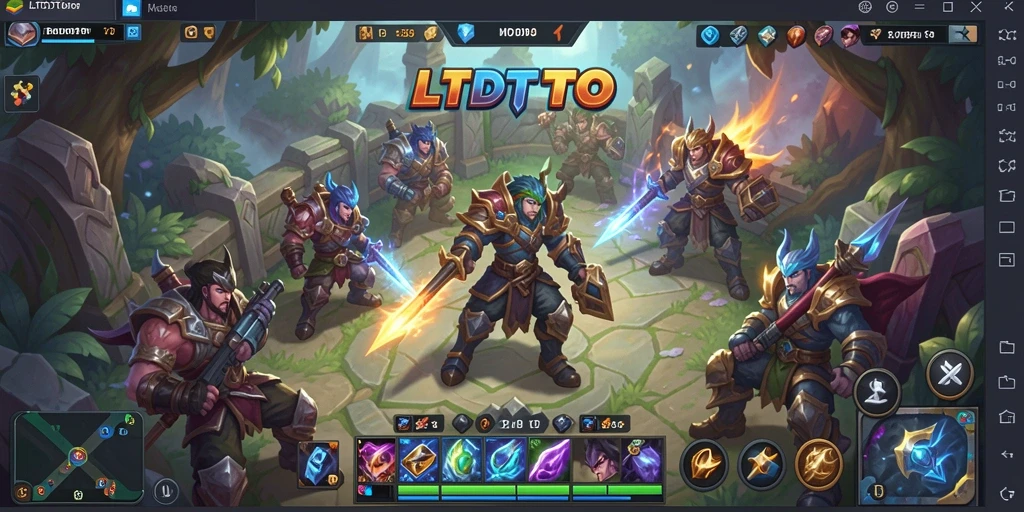 Tampilan penuh aksi dari gameplay LTDTOTO yang mendebarkan.