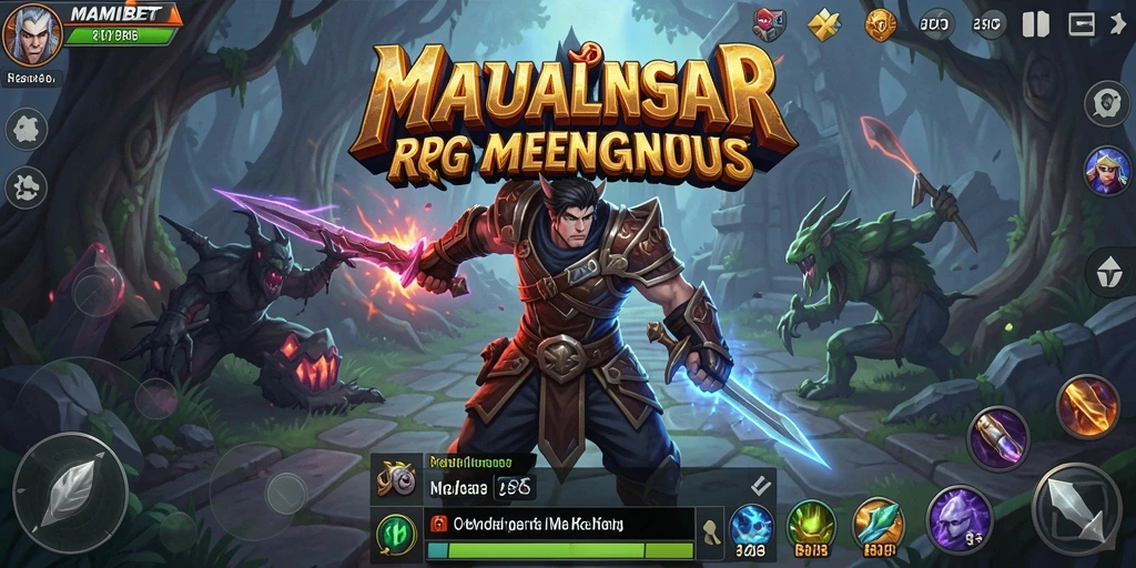 Tampilan gameplay menakjubkan di dunia RPG MAMIBET.