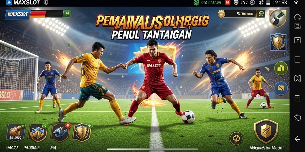 Tampilan menarik dari gameplay olahraga yang kompetitif di MAXSLOT.