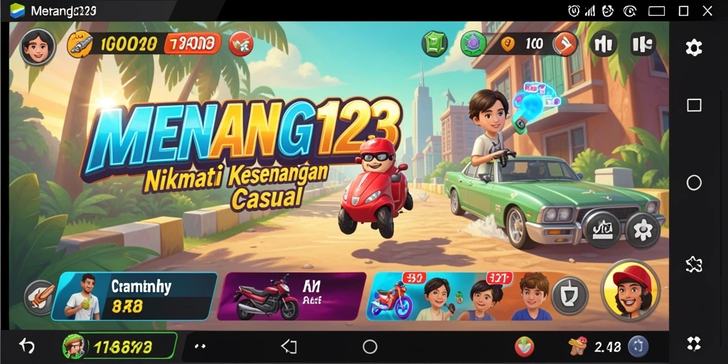Screenshot permainan MENANG123 yang menyenangkan dan penuh tantangan.