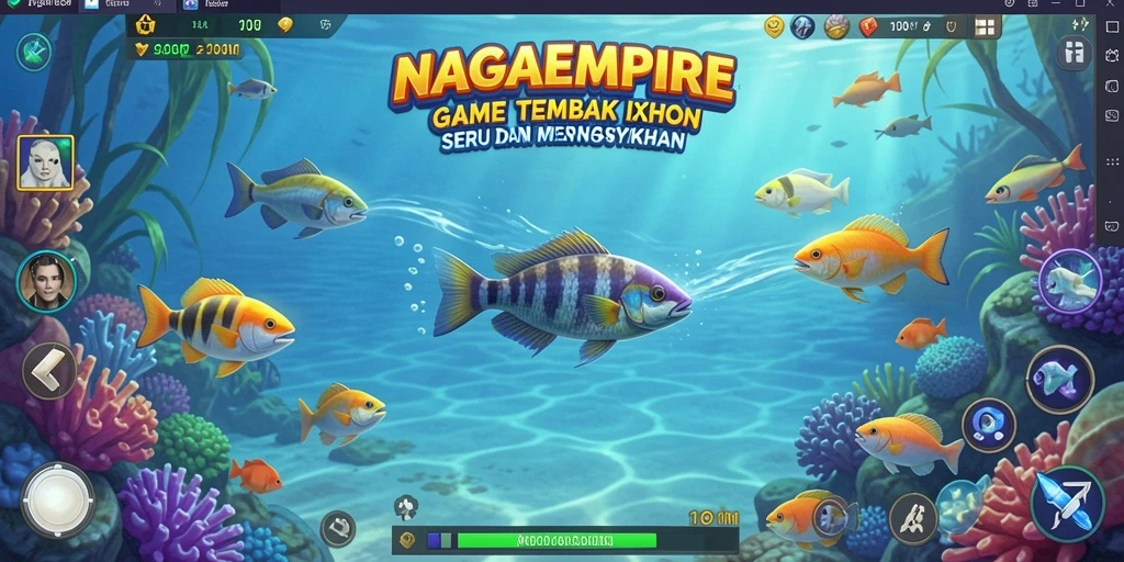 Tangkapan layar dari gameplay NAGAEMPIRE yang mendebarkan.