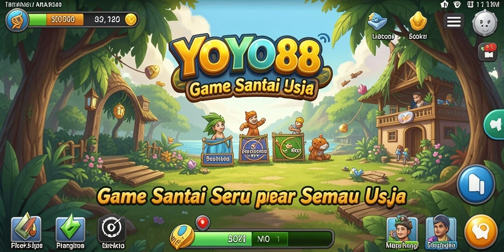 Tampilan gameplay seru dari YOYO88 dengan grafis menarik.