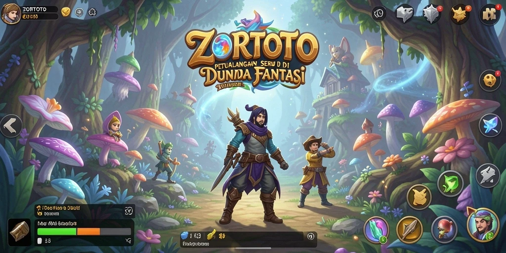 Tampilan gameplay ZORTOTO yang penuh petualangan dan tantangan.